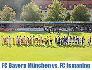 FC Bayern München spielt gegen den FC ISmaning (©Foto: Martin Schmitz)